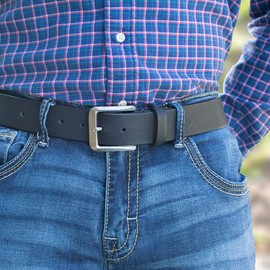Nickel Smart Smoky Mountain Titanium Black Belt - 38"