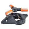 Lawn Sprinkler 3 Arm Nozzles 360° Auto Rotating Irrigation Water