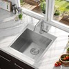 VCCUCINE Bar Sink Drop in,18 x 18 Inch Topmount RV
