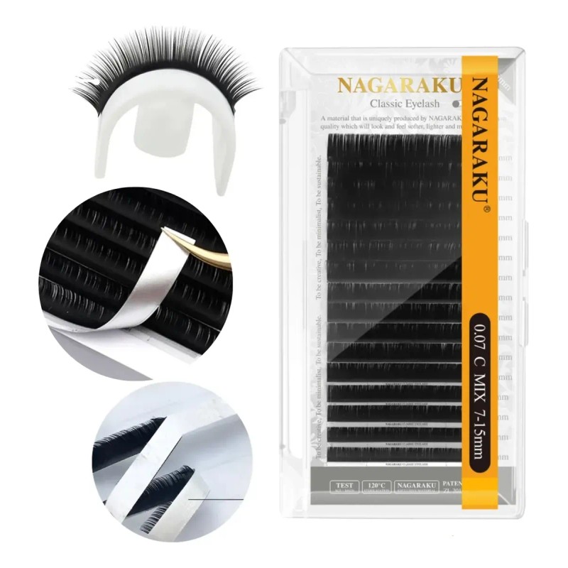 Extensiones Pestañas Blister Mink Mixto 1 X 1 Nagaraku
