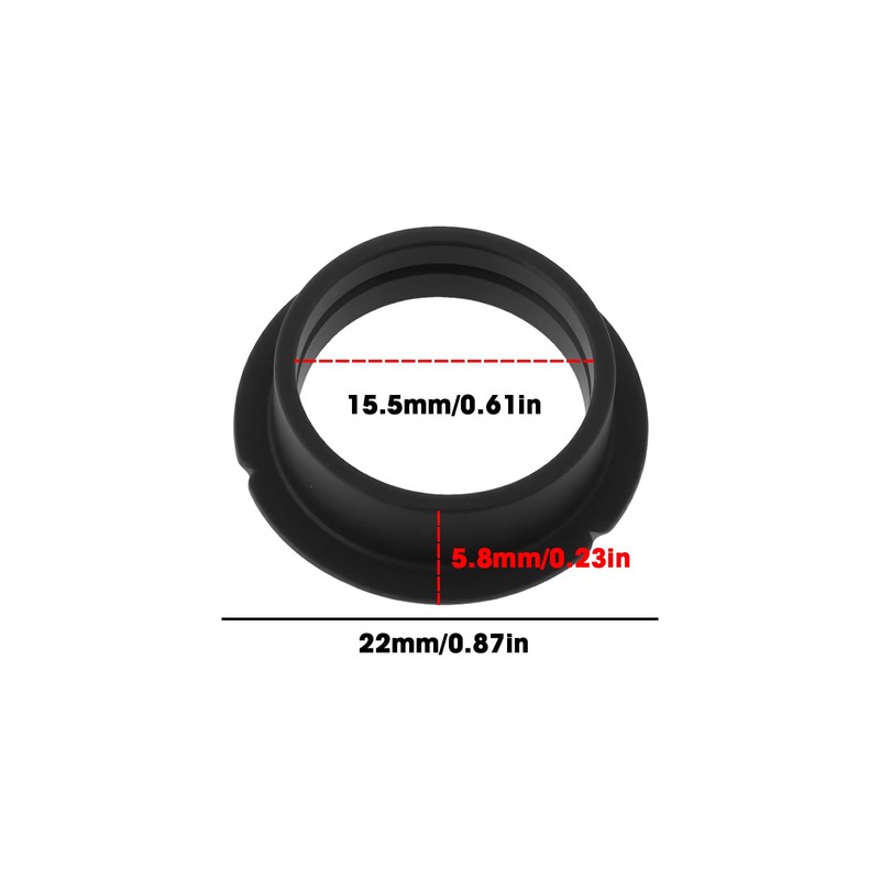 eMagTech Set of 4 Parking Sensor Retaining Rings LR011193 Compatible