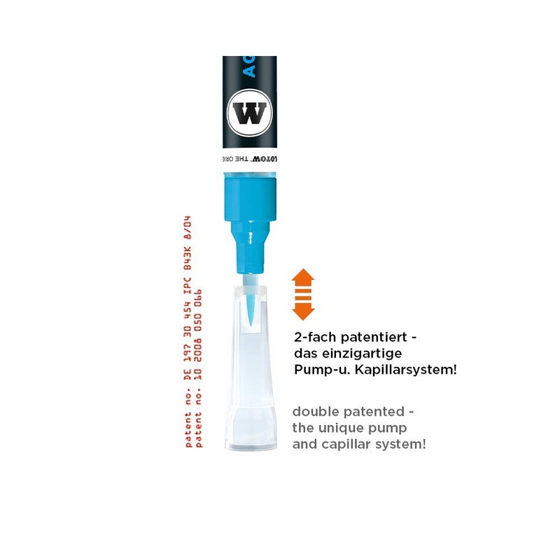 Molotow Aqua Pump Softliner 011 - Primary Blue