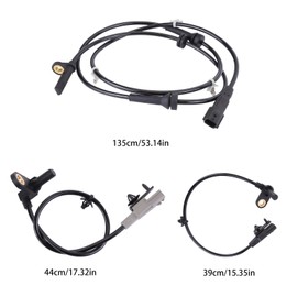 ABS Wheel Speed Sensor Set of 4 Fit Infiniti Q50 2014-2022 Q60 2017-2019 Front and Rear Wheel Speed Sensor Replace OE 479014GA0A 47901-4GA0A 479004GA0A 47900-4GA0A