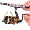 13+1 BB Salt Freshwater Metal Heavy Duty Lightweight Casting Spinning