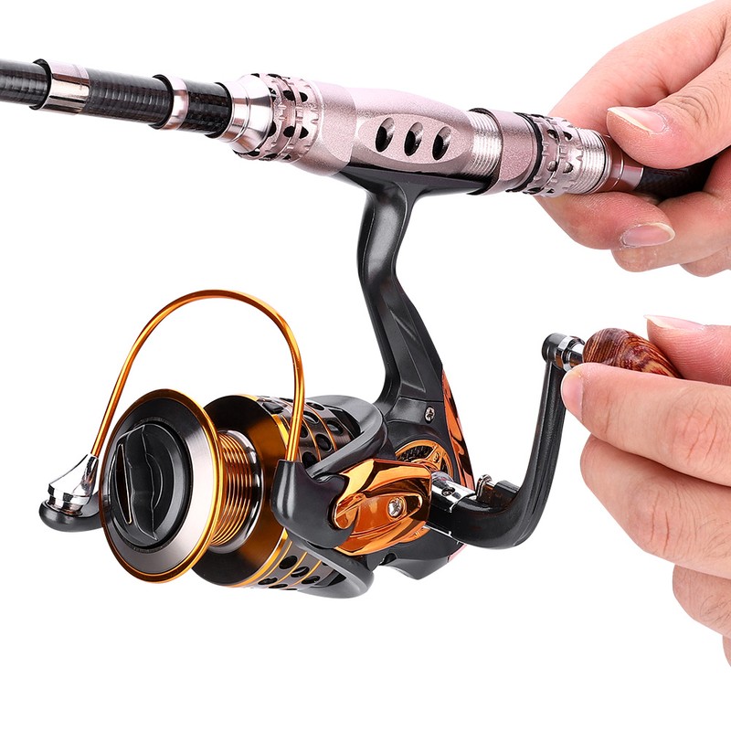 13+1 BB Salt Freshwater Metal Heavy Duty Lightweight Casting Spinning