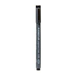 Staedtler Pigment Liner 0.05 mm black by Staedtler
