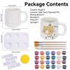 BBWELL Ceramic Painting Set, Ceramic Cups Painting Set, Cups Painting