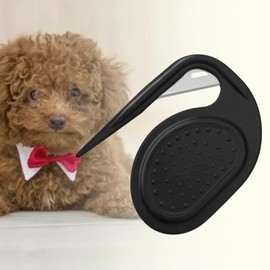 Qianly Pet Grooming Tool for Hair, black