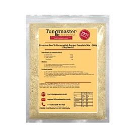 Premium Beef & Horseradish Burger Complete Mix - 500g (5kg Batch)