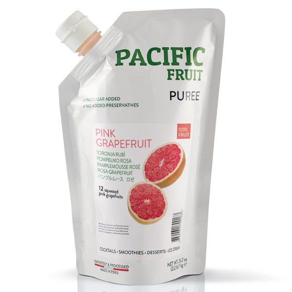 PACIFIC FRUIT - Pink grapefruit juice no sugar added -