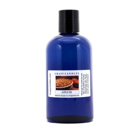 Crazy Candles 8oz Apple Pie 8 Fl Oz Bottle (237ml) Premium Grade Scented Fragrance Oil