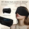 MUSICOZY BLUETOOTH EYE MASK BLACK WITH 2 IN