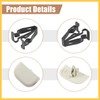 REPAIROCK 2 Set Beige Iron Sun Visor Cap Clip Clip
