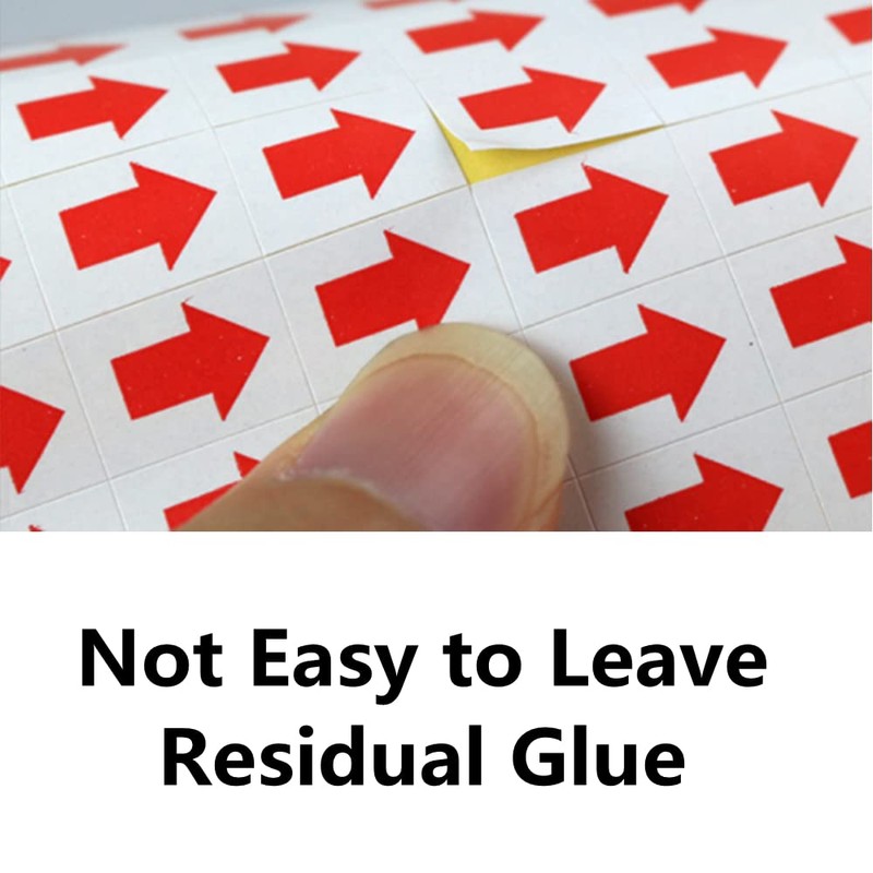 1Package Red Arrow Stickers Removable Stickers Dot Map Label Stickers