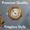DayClocks Classic Day of The Week Wall Clock with Solid