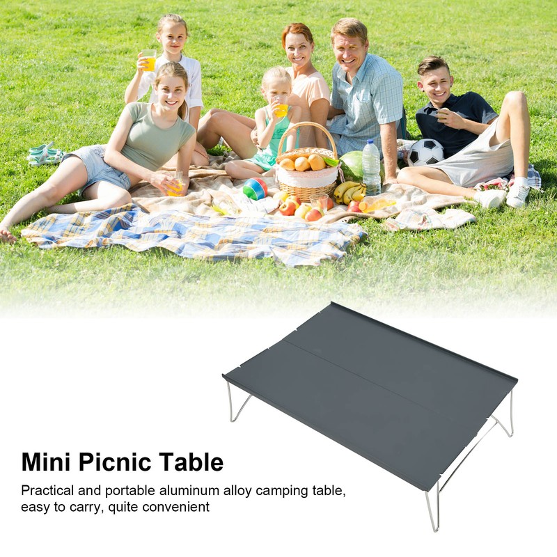 Camping Barbecue Table Lightweight Aluminum Alloy Portable Corrosion Resistance Picnic