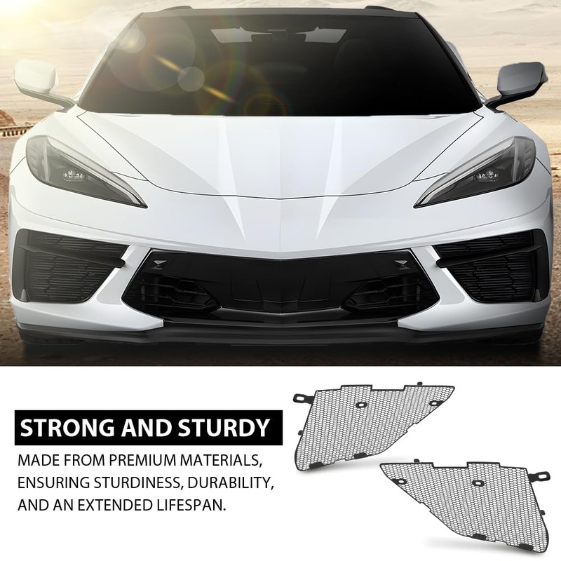 LQI Front Radiator Guard Grille Grill Covers Compatible with Chevy
