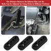 Pack of 3 Car Exhaust Hangers, Universal Car Exhaust Holder,