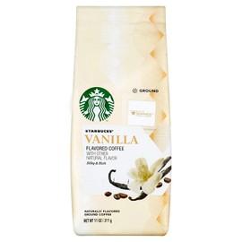 Starbucks Natural Fusions Vanilla Ground Coffee, 11 Ounce (1pack)