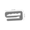 Mikinona Adjustable Barber Cape Buckles 12pcs Replacement Clips Hair Cutting