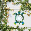 SOTALING Turtle Outdoor Thermometer - Wall Mount Thermometer - Green