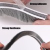 33 Ft Self-Adhesive Weather Stripping Door Seal, Brush Weatherstripping for