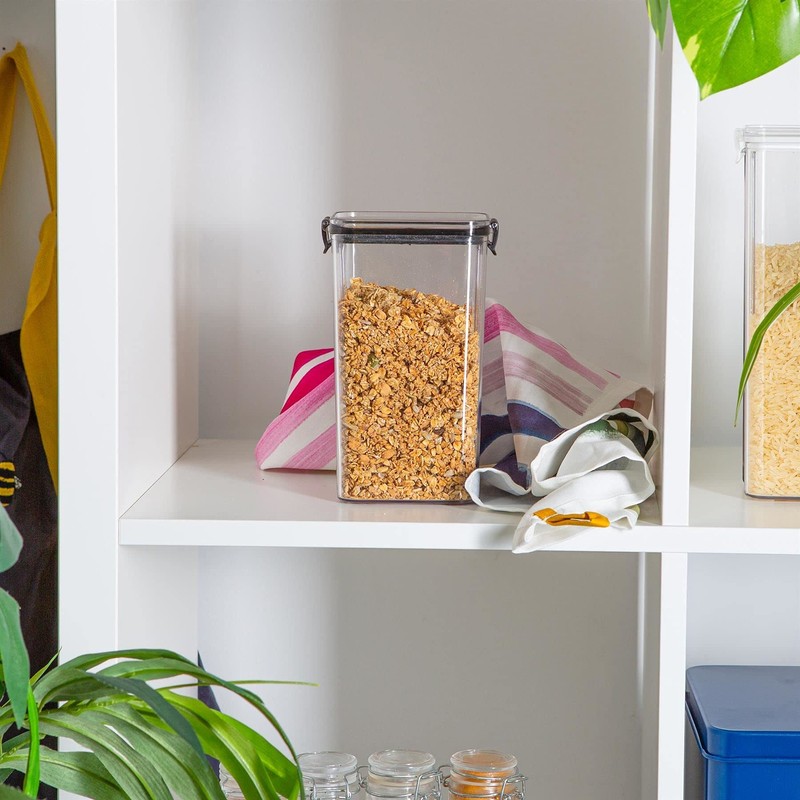 Argon Tableware Food Storage Container - 1.3L - Black -