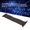 PCIE 4.0 X16 Riser Cable High Speed Flexible Shielding 90