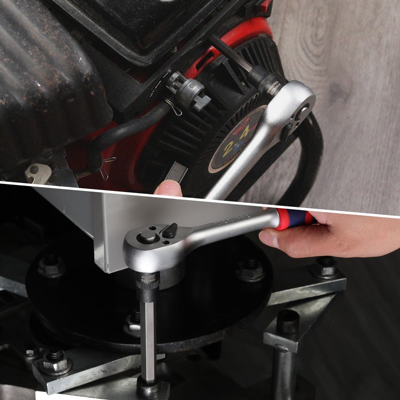 WORKPRO 19-piece 3/8 Inch Drive Extra Long Hex Bit Socket