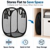 Foldable Laundry Basket for Dirty Clothes – Space-Saving Mesh Hamper
