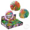 OddzOn 3.5" STRINGY BALL Toy Fidget Rubber (koosh like) Stress
