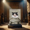 The Mummy Cat Portrait - Size: S (8" x 10")