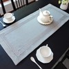 Rectangular Table Runner, Modern Table Runner with Diamonds, Suitable for