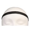 Caravan Headband, 2 Braid Stretch, Black