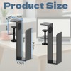 ZDL Adjustable Desk Side Laptop Holder, Desk Side Hanging Laptop