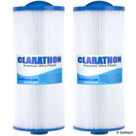 Clarathon Spa Filters for Jacuzzi J-300 Series Hot Tub 60SF - 6CH-961 6000-383 - 2 pack