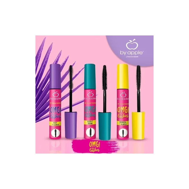 Rímel Mascara De Pestañas Omg By Apple Set 3 Piezas