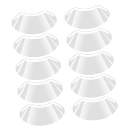 Mikinona 50pcs Disposable Hair Cut Eye Shields Masks for Hair Salon Use Comfortable and Breathable Eye Protection Easy to Use Fit for Skin Types