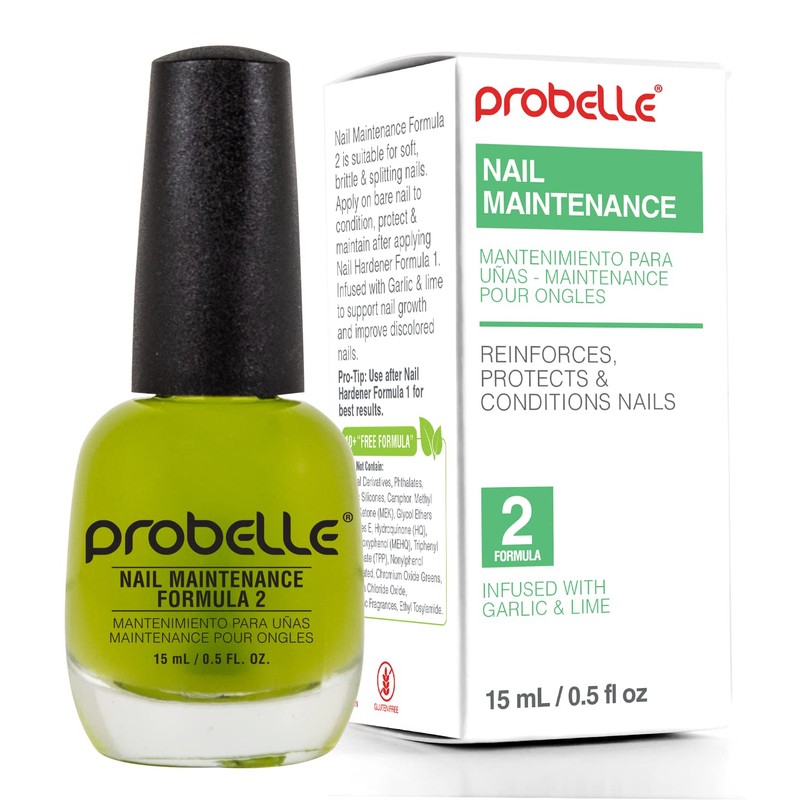 Probelle Fórmula 2 Tratamiento de Uñas Endurecedor y Fortalecedor para