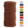 JeogYong Jute Twine 2mm x 100m Natural Cordage for Garden,