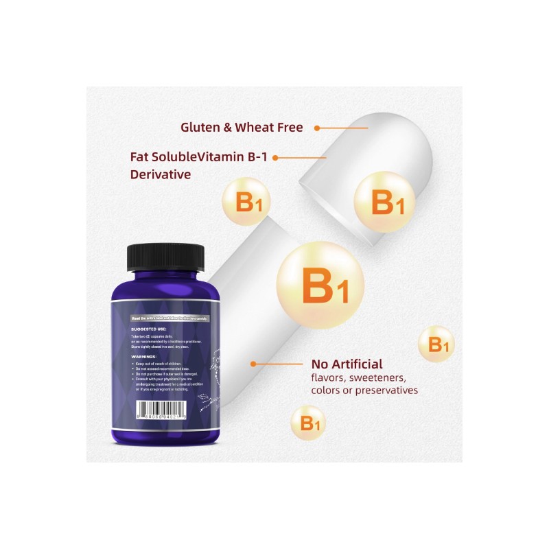 🔥Benfotiamine Vitamin B1 500mg
