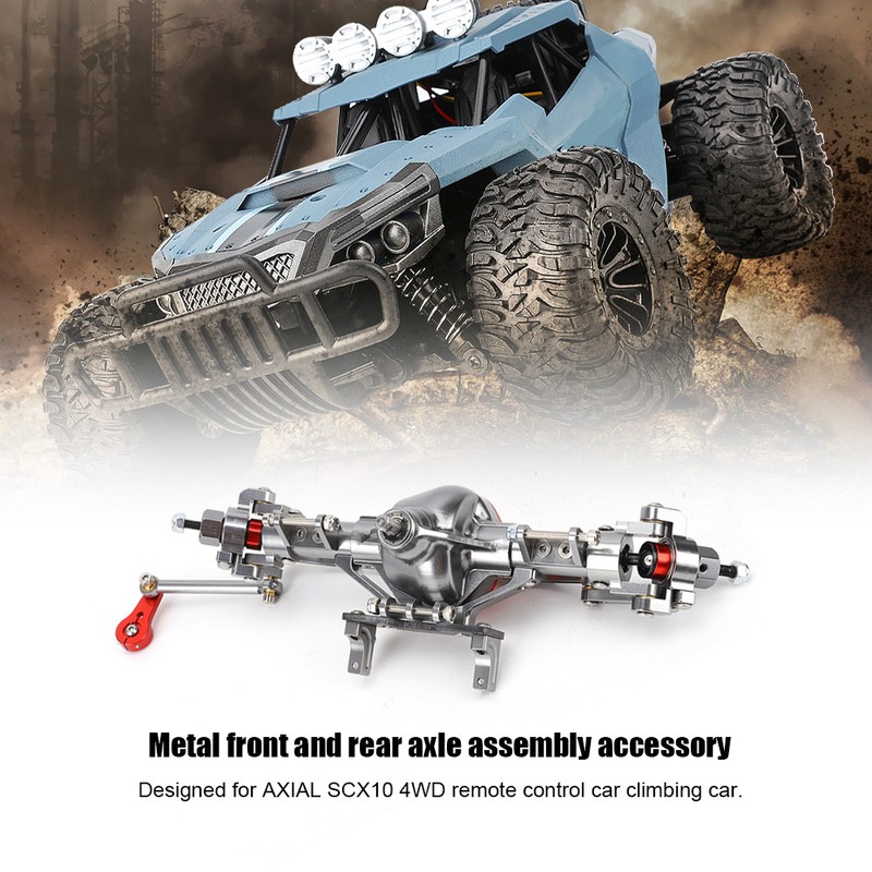 Metal Axle Assembly Upgrade Accessories Fit for AXIAL SCX10 4WD