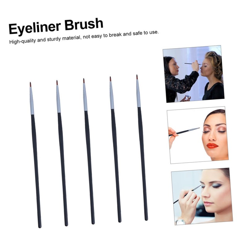 SAFIGLE 5Pcs Eyeliner Applicator Brush Versatile Lip Lip Mask Eyeliner