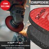 KSP-Tec® │15 Cutting Discs 125 x 1.0 mm [With Safety