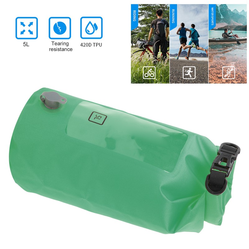 Waterproof Bag Lightweight Easily Clean Sealed Storage Bag for Outdoor