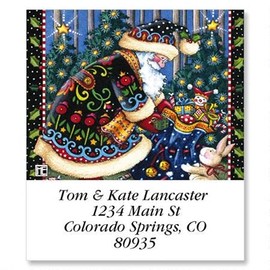 Mary Engelbreit Woodland Christmas Select Return Address Labels - Set of 144, Self-Adhesive, Large Flat-Sheet Select Labels, by Colorful Images