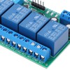 Relay Module DIP 4 Channel Control Board Switch Controller DC