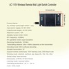 Wireless Remote Light Switch,No Wiring, AC 110V Wireless Wall Switch