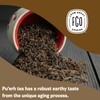 FGO Organic Pu'erh Tea, 100 Count, Eco-Conscious Black Tea Bags,