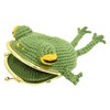 NASKA NASKA Hand-Knit Kit Frog Purse HT-15 Col.A Green
